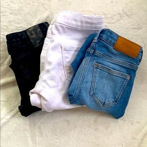 3 jeans bundled